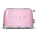 SMEG 50's Retro Style Toaster, Cadillac Pink (TSF01PKEU)