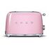 SMEG 50's Retro Style Toaster, Cadillac Pink (TSF01PKEU)