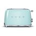 SMEG 50's Retro Style Toaster, Pastel Green (TSF01PGEU)