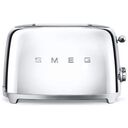SMEG 50's Retro Style Toaster, Chrome (TSF01SSEU)