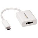 STARTECH.COM USB-C to DisplayPort adapter - 4K white (CDP2DPW)