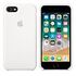 APPLE iPhone 8 / 7 Silikon Case, Weiss (MQGL2ZM/A)