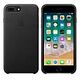 APPLE iPhone 8 Plus / 7 Plus Leder Case, Schwarz (MQHM2ZM/A)