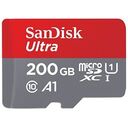 SANDISK Ultra microSDXC UHS-I, Class 10, 200GB (SDSQUAR-200G-GN6MA)