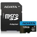 ADATA Premier microSDXC Card Kit, UHS-I Class 10, 128GB (AUSDX128GUICL10A1-RA1)