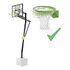 EXIT TOYS Galaxy Inground Basketballkorb (mit Dunkring)