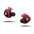 KITSOUND Comet Wireless Headphones, Red (KSCOMBUDRD)