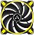 ARCTIC BioniX F120, 120mm, Gelb (ACFAN00094A)