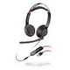 POLY Blackwire 5220 USB Duo, Schwarz (207576)