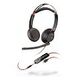 POLY Blackwire 5220 USB-C Duo, Schwarz (207586)