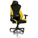 NITRO CONCEPTS S300 Astral Yellow Gaming Chair, Schwarz / Gelb (NC-S300-BY)