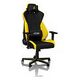 NITRO CONCEPTS S300 Astral Yellow Gaming Chair, Black / Yellow (NC-S300-BY)