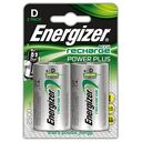 ENERGIZER Power Plus Accu, 2-Pack (D)