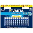 VARTA High Energy, 12er Pack (AAA)