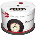 PRIMEON Black-Vinyl-Disc CD-R 700MB/52x, 50 pieces (2761108)