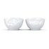 FIFTYEIGHT PRODUCTS Egg cup Set No.3, Happy & Hmpff, White (T015301)