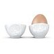 FIFTYEIGHT PRODUCTS Egg cup Set No.2, Oh please & Tasty, White (T015201)