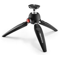 MANFROTTO Pixi-Evo Mini-Stativ, Schwarz (MTPIXIEVO-BK)