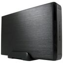 LC-POWER USB 3.0 Enclosure, Black / Alu (LC-35U3-Hydra)