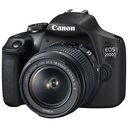 CANON EOS 2000D Kit, EF-S 18-55mm IS, Black (2728C003)