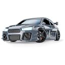 STURMKIND DR!FT-Racer D1 Silver V8 (100502)