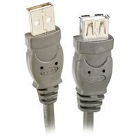 USB 2.0 Cable Type A-A, Male - Female, 5 meters