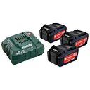 METABO Basic-Set 3 X LIHD 4.0 AH (685049000)