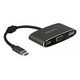 DELOCK Adapter USB Type-C auf VGA Multiport (62992)