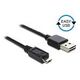 DELOCK EASY-USB 2.0 Type-A male auf USB 2.0 Type Micro-B (85156)