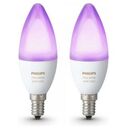 PHILIPS Hue White and Color Ambiance 6.5W E14 set of 2 (69524100)