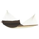 LA SIESTA Kingsize hammock with spreader bars ALABAMA, Arabica