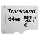 TRANSCEND Premium 300S microSDXC Card, Class 10, UHS-I, 64GB (TS64GUSD300S)