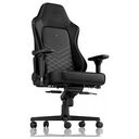 NOBLECHAIRS Hero, Black / White (NBL-HRO-PU-BPW)