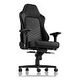 NOBLECHAIRS Hero, Schwarz / Weiss (NBL-HRO-PU-BPW)