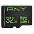 PNY High Performance microSDHC Card, 32GB (SDU32GHIGPER-1-EF)