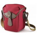 BILLINGHAM 72 Camera Bag, Burgundy Canvas / Chocolate Leather (500114-54)