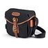 BILLINGHAM Hadley Digital Camera Bag, Black Canvas / Tan Leather (501301-70)