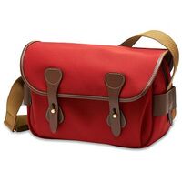 BILLINGHAM S3 Camera Bag, Burgundy Canvas / Chocolate Leather (501514-54)