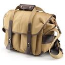 BILLINGHAM 207 Camera Bag, Khaki FibreNyte / Chocolate Leather (506134-54)