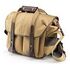 BILLINGHAM 207 Camera Bag, Khaki FibreNyte / Chocolate Leather (506134-54)