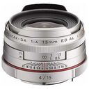PENTAX HD DA 15mm F/4.0 ED AL Limited, Silver (21480)