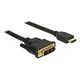 DELOCK Cable DVI > HDMI 0.5m, Black (85581)