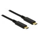 DELOCK USB 2.0 cable Type-C 3m black (83325)