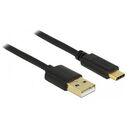 DELOCK USB 2.0 Kabel Type-A zu Type-C 4m Schwarz (83669)