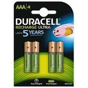 DURACELL Recharge Ultra, 4-Pack (AAA)