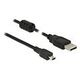 DELOCK USB 2.0 Type-A to USB 2.0 Mini-B 0.5m black (84911)