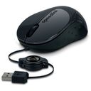 SPEEDLINK Beenie Mobile Mouse Wired USB, Schwarz (SL-610012-BK)