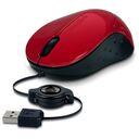 SPEEDLINK Beenie Mobile Mouse Wired USB, Red (SL-610012-RD)