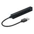 SPEEDLINK Snappy Slim USB Hub 4-Port Passive, Schwarz (SL-140000-BK)