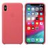 APPLE iPhone XS Max Leder Case, Pfingstrosenpink (MTEX2ZM/A)